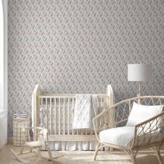 Papier Peint Nurserie Géométrique Neutre