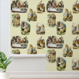 Papier Peint Nursery de l'époque victorienne vintage Alice par 