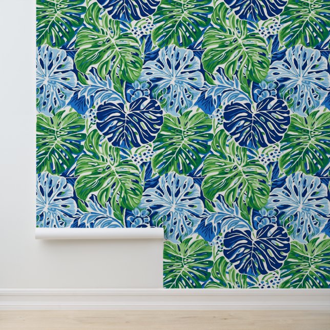 Papier Peint Oasis de Monstera (Application)
