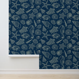 Papier Peint Océan Habitants Motif 2