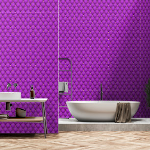 Papier Peint Ogee Gold Diamond Tufté violet violet violet