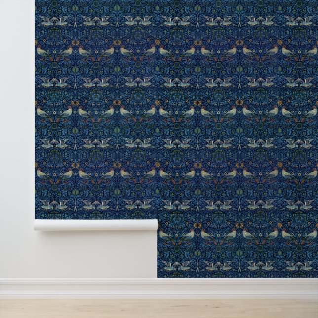 Papier Peint Oiseau de William Morris (Application)