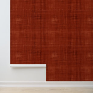 Papier Peint Orange Brûlé Moderne