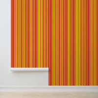 Orange rouge jaune rayures
