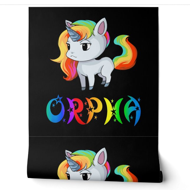 Papier Peint Orpha Unicorn (Déroulement)
