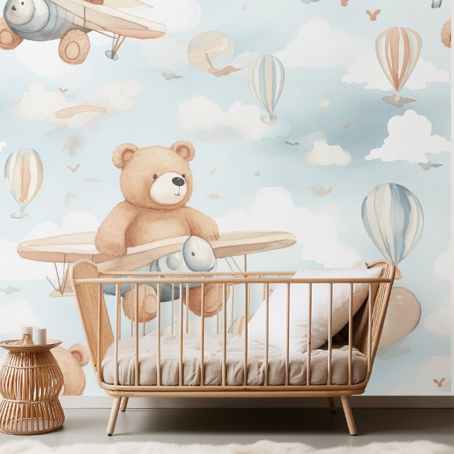Papier Peint Ours en peluche et enfants en peluche Motif sans c (Créateur téléchargé)