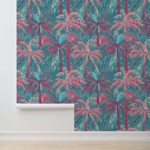 Papier Peint Palmier tropical