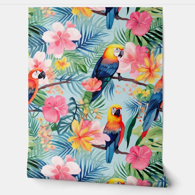 Papier Peint Palooza Parrot (Déroulement)