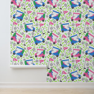 Papier Peint Panier de golf Preppy