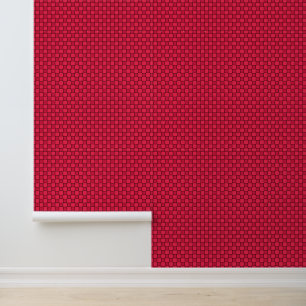 Papier Peint Panneau rouge noir