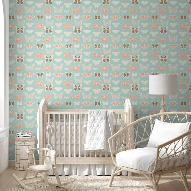 Papier peint Papier peint Bleu Bébé (Enfants)