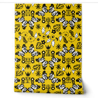 Papillon art populaire scandinave