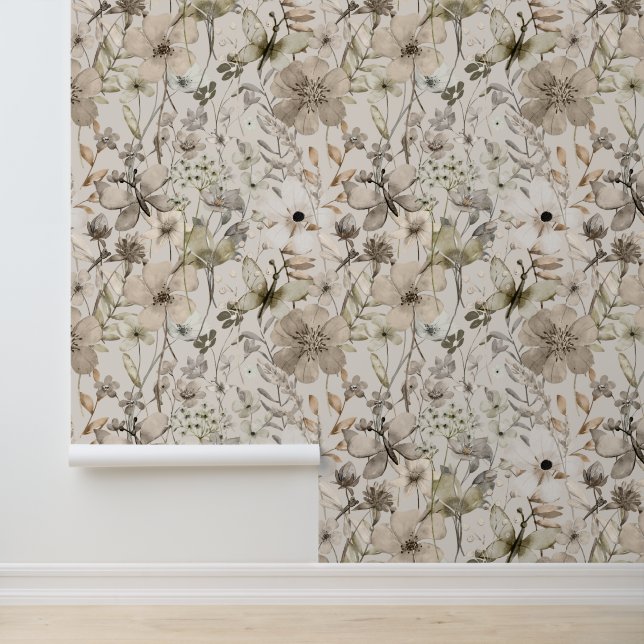 Papier Peint Paradis des fleurs (Application)