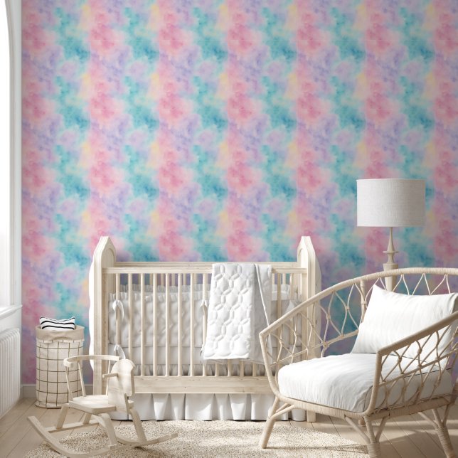Papier peint Pastel Aquarelle (Enfants)