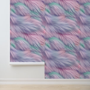 Papier Peint Pastel Rainbow Fur