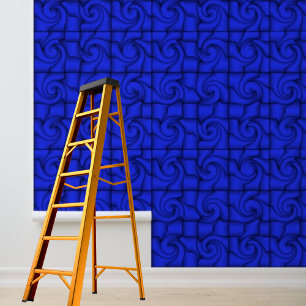 Papier Peint Peel and Stick Fond d'écran bleu Motif graphique