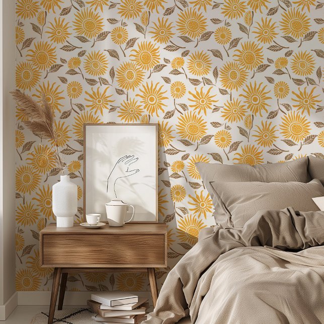 Papier Peint Peel et bâton de tournesol bouché (Créateur téléchargé)