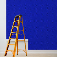Peel et bâton moderne motif bleu royal vague