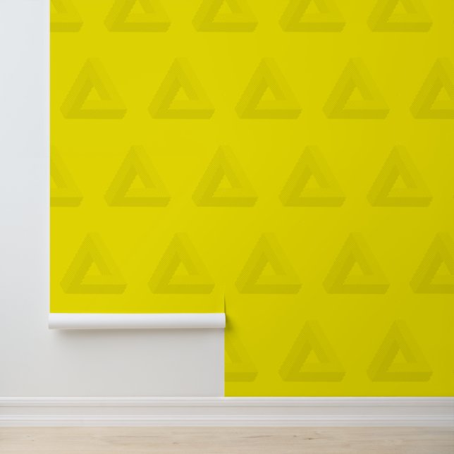 Papier Peint Penrose Triangle (Style: 10) (Application)