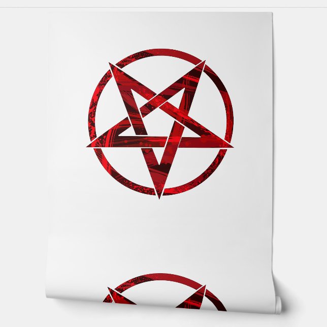 Papier Peint Pentagram Red Devil (Déroulement)