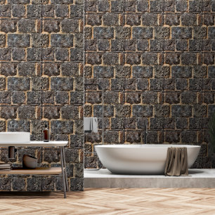 PAPIER PEINT PIERRE BLOQUE MASONRY