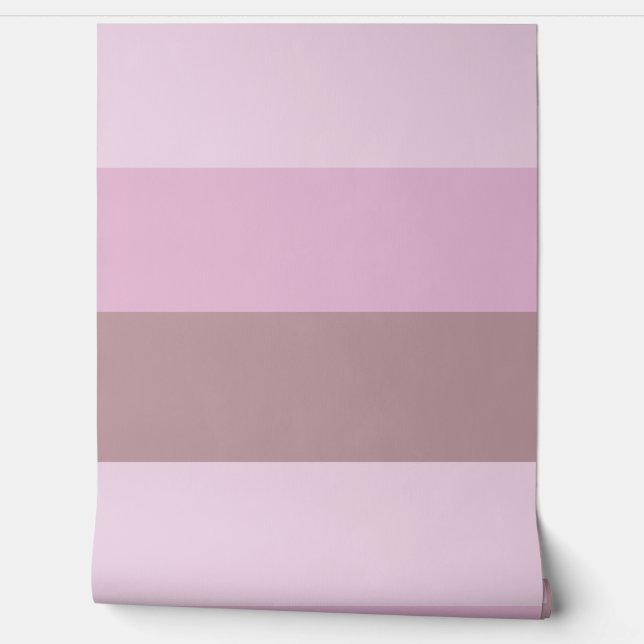 Papier Peint Pink Striped Ombre (Déroulement)