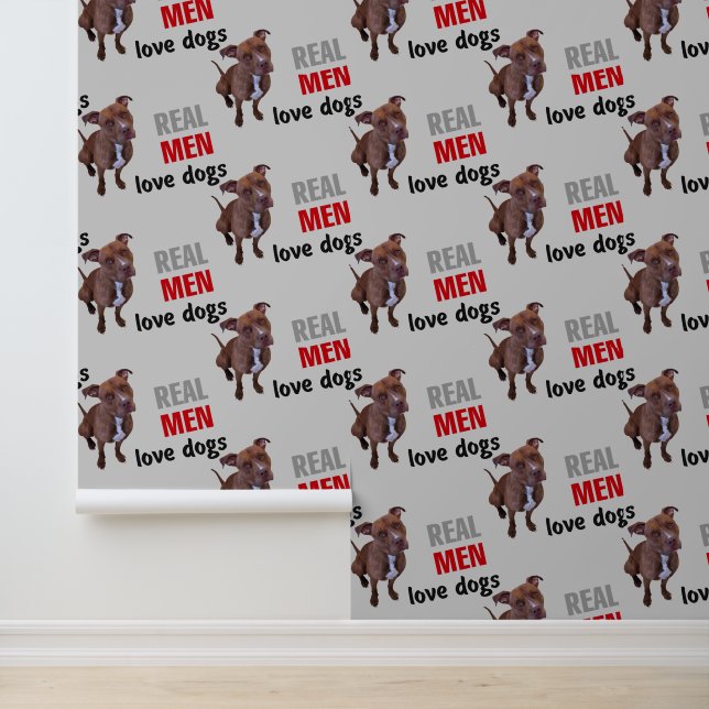 Papier peint Pitbull Dog (Application)