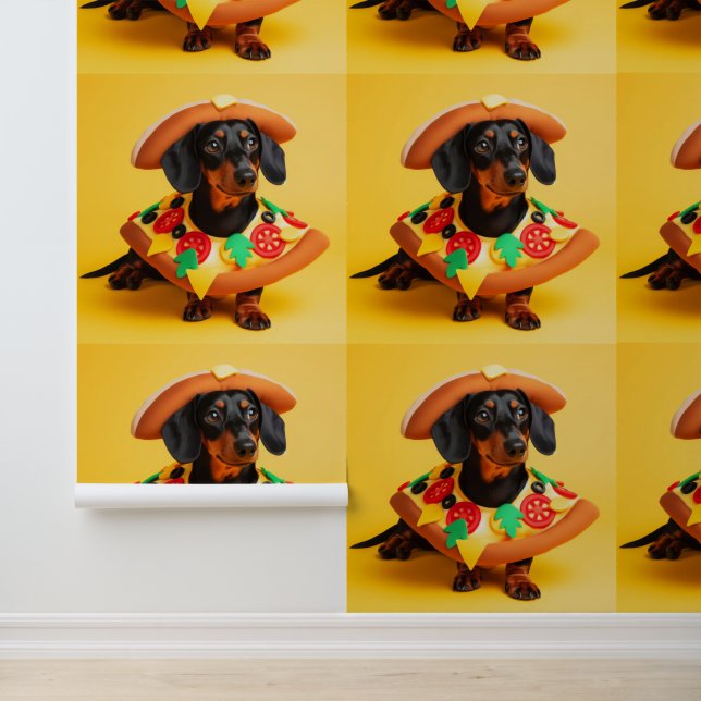 Papier Peint Pizza Puppy (Application)