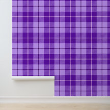 Plaid Violet, Lilac Et Tartan Rose