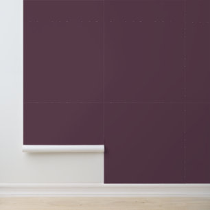 Papier Peint Plaine d'aubergine minimaliste violet uni élégant