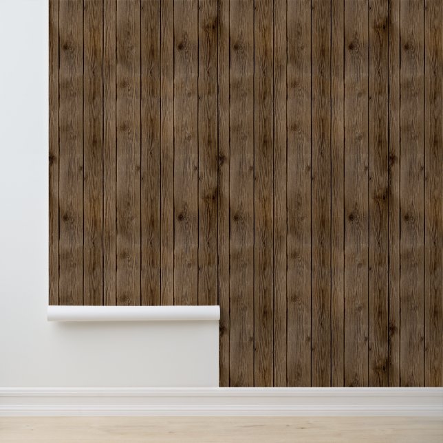 Papier Peint Planches de bois (Application)