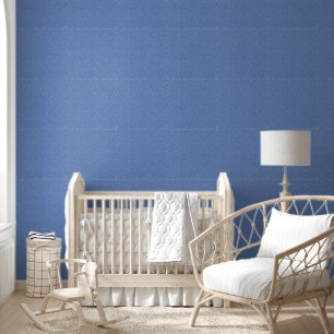 Papier Peint Points blancs sur le bleu