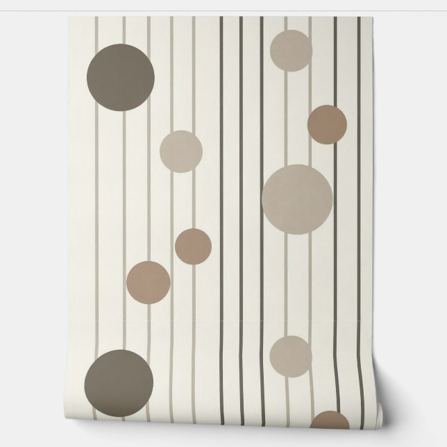 Papier Peint Points sur des ficelles (Déroulement)