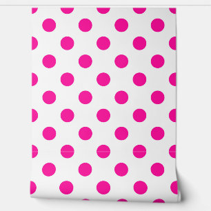 Papier Peint Pois blancs Arrière - plans roses
