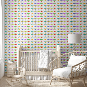 Papier Peint Poisson arc-en-ciel chez les enfants de l'océan