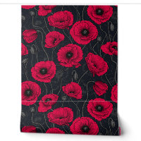Poppies rouges