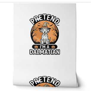 Papier Peint Prétendez que je suis un design de chien dalmatien