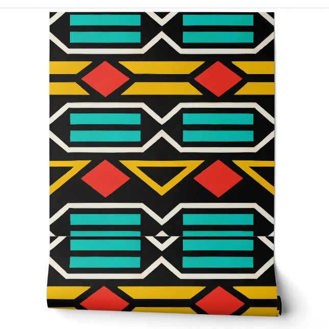 Papier Peint Prisme de Ndebele (Déroulement)