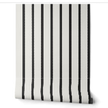 Rayure à carreaux large de ferme noir et blanc