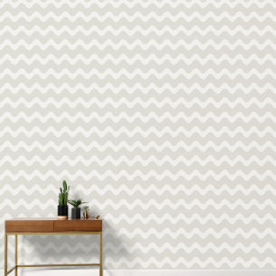 Papier Peint Rayure Ric Rac Ton sur Ton Monochromatique Côtière