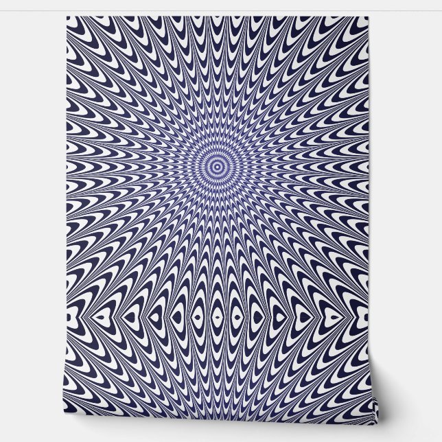 Papier Peint Realistic 3D Optical Illusion Wallpaper – Modern  (Déroulement)