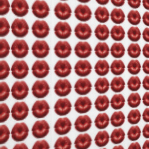 Papier Peint Red Lips Kiss Print