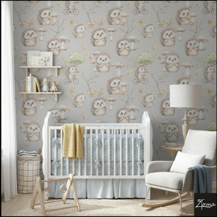 Papier Peint Refuge de Animaux Doux et Adorables
