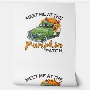 Papier Peint Rencontrez-Moi Au Citrouille Patch Pickup Automne