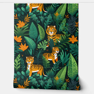 Papier Peint Roar & Explore Rainforest Botanical