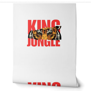 Papier Peint Roi Jungle – Conception de la puissance du tigre s