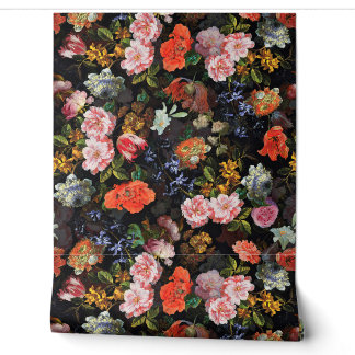 Papier Peint Romantisme de nuit Vintage flamande