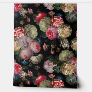 Papier Peint Romantisme de nuit Vintage flamande