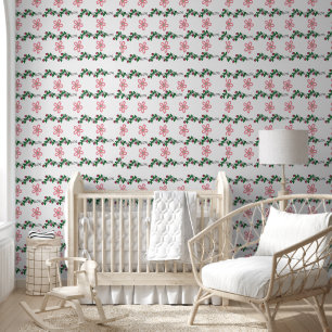 Papier peint Rose Floral Fleurs