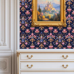 Papier Peint Royal Rose Roses Princescore